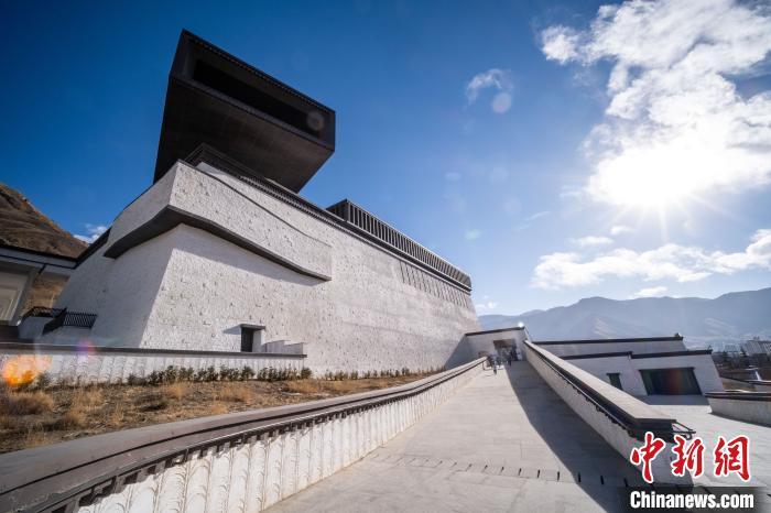 圖為西藏非物質文化遺產博物館 何蓬磊 攝
