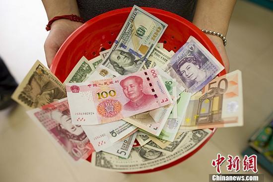 一攬子貨幣資料圖。

