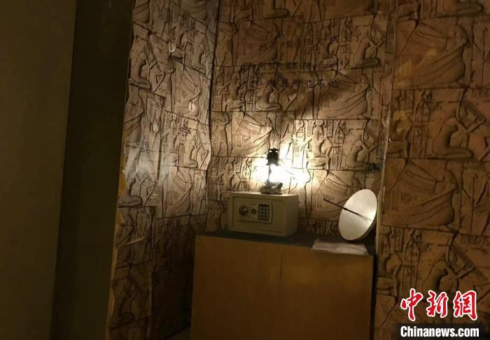資料圖：密室逃脫場景?！±钔ヒ?攝