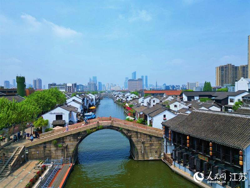 清名橋歷史文化街區(qū)一景。人民網(wǎng)記者 王繼亮攝